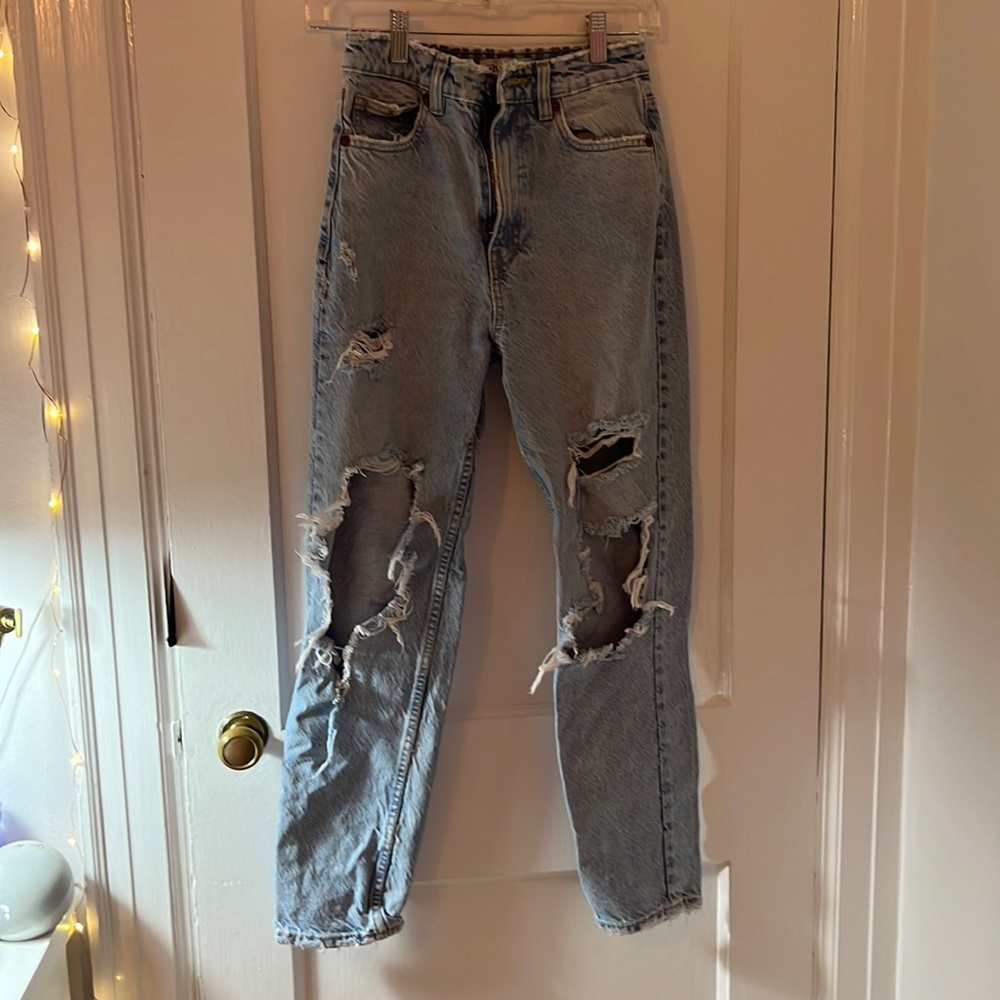 Zara jeans. Light blue. Size 0